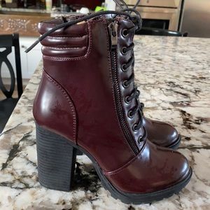 Women’s tall ankle booties